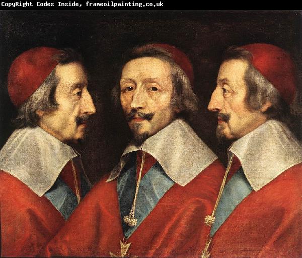CERUTI, Giacomo Triple Portrait of Richelieu kjj